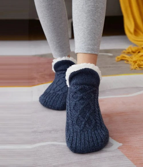 Chaussettes Refuge – Chaussettes d'Intérieur Doublées Polaire