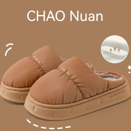 Chaussons Nuage – Chaussons Matelassés Doublés Peluche