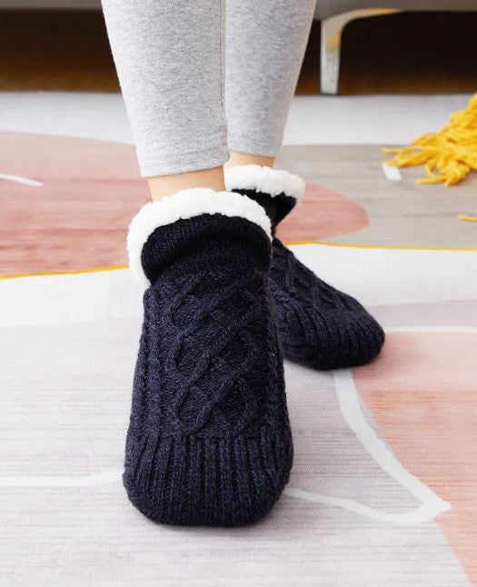 Chaussettes Refuge – Chaussettes d'Intérieur Doublées Polaire