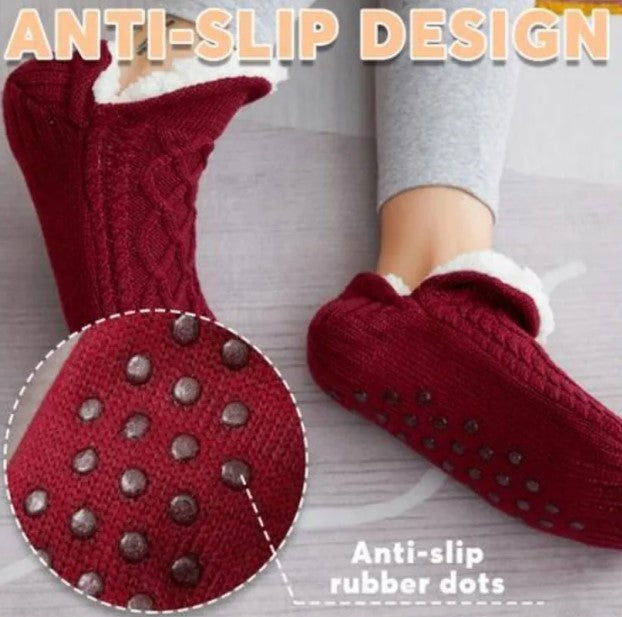 Chaussettes Refuge – Chaussettes d'Intérieur Doublées Polaire