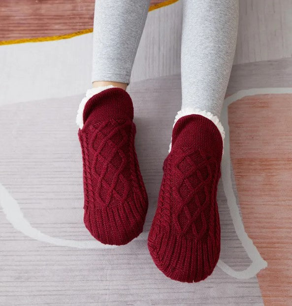 Chaussettes Refuge – Chaussettes d'Intérieur Doublées Polaire