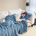 Plaid Nuage – Plaid Côtelé Ultra-Doux