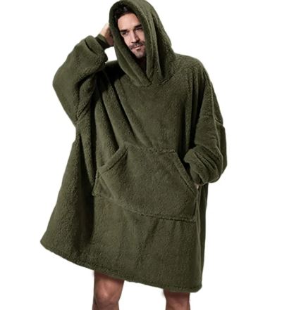 Le Cocon – Plaid à Capuche Double Polaire