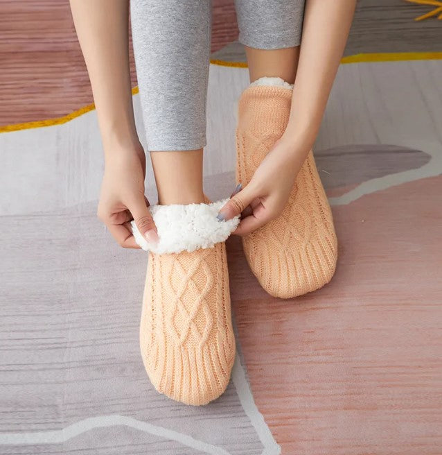 Chaussettes Refuge – Chaussettes d'Intérieur Doublées Polaire
