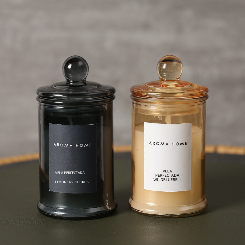 La Bougie Veillée – Bougie Parfumée à la Cire de Soja, en Coffret