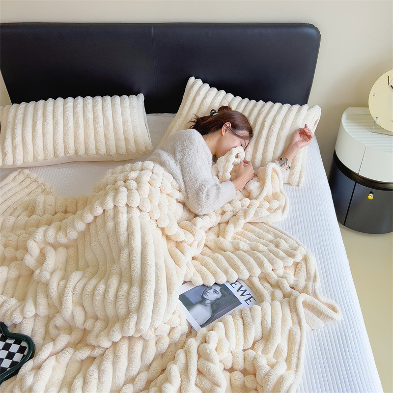 Plaid Nuage – Plaid Côtelé Ultra-Doux