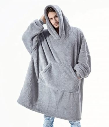 Le Cocon – Plaid à Capuche Double Polaire
