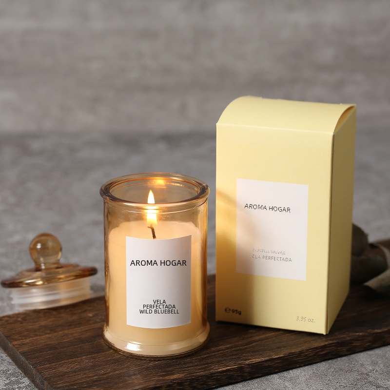 La Bougie Veillée – Bougie Parfumée à la Cire de Soja, en Coffret